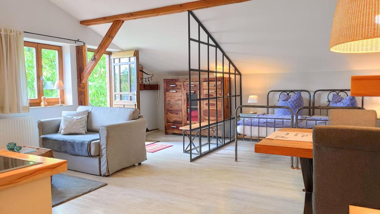 Quartier Am Schmiedefeuer Apartment Harsefeld Bagian luar foto
